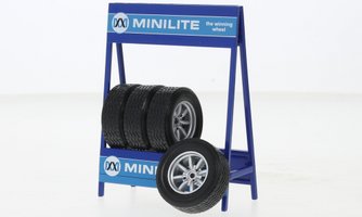 Zusatzradsatz: Mini Lite silber, Satz mit 4 Rädern